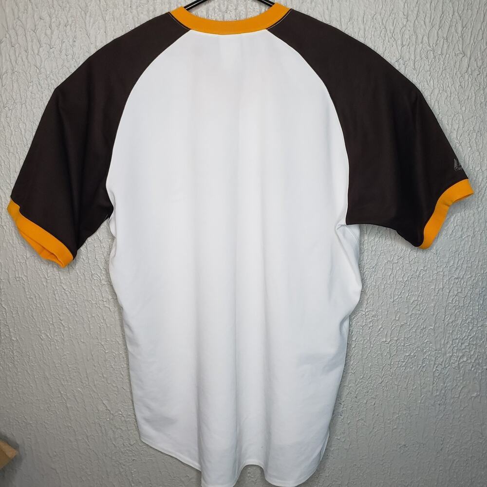 VINTAGE Majestic Cooperstown Jersey San Diego Padres Collection MLB Made USA XL - Picture 9 of 9
